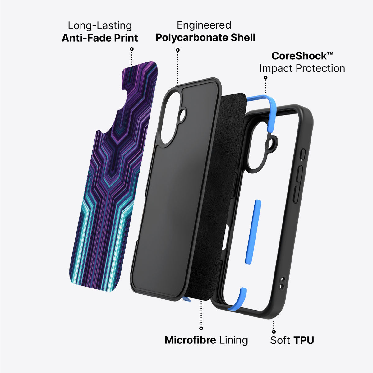 Neonverse - iPhone 17 Case #case type_core (non magsafe)