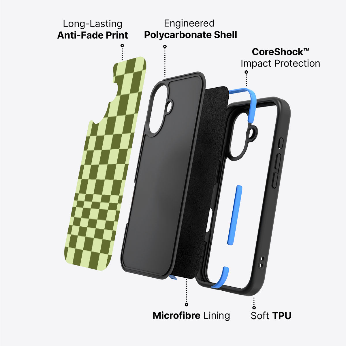 Olive Meadow - iPhone 17 Case