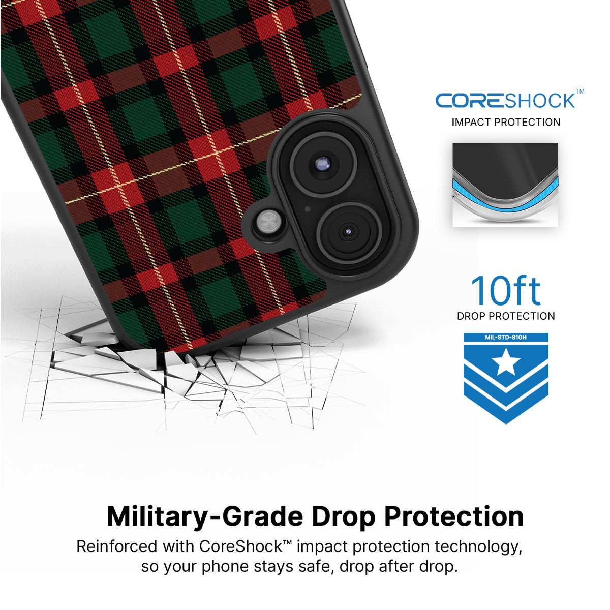 Royal Tartan - iPhone 17 Case #case type_core (magsafe), #case type_core (non magsafe)