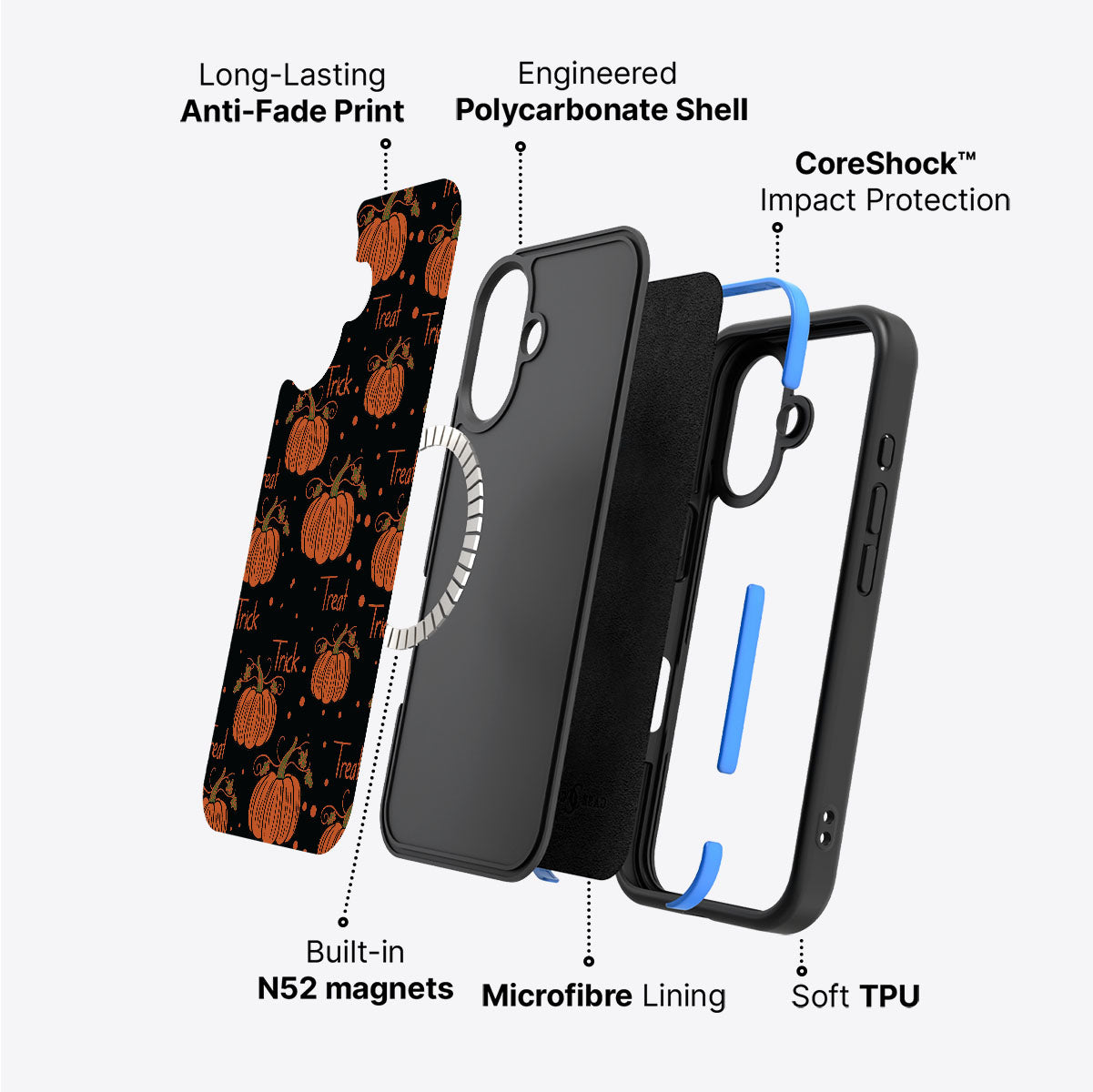 Trick Treat - iPhone 17 Case, #case type_core (magsafe)