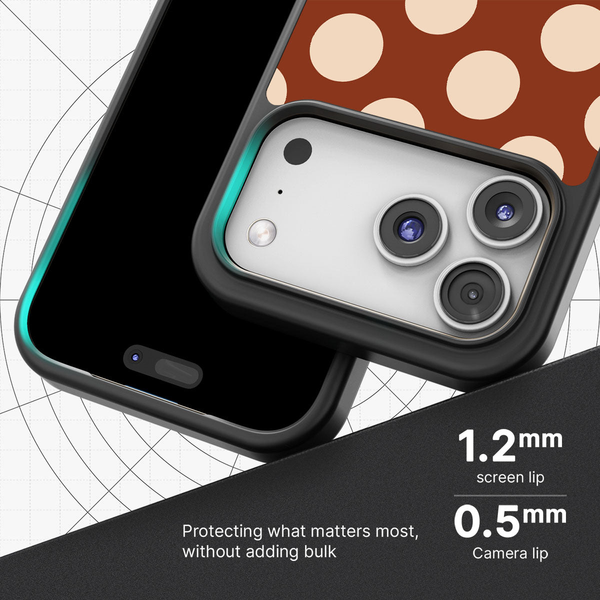 Amber Veil - iPhone 17 Pro Case #case type_core (magsafe), #case type_core (non magsafe)