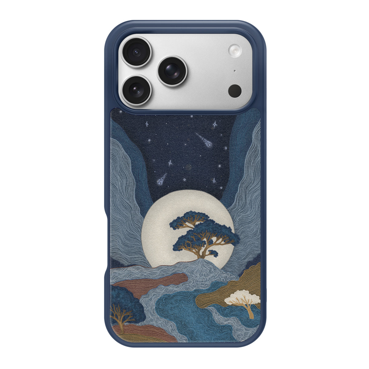 Aura Farming design back view – iPhone 17 Pro case