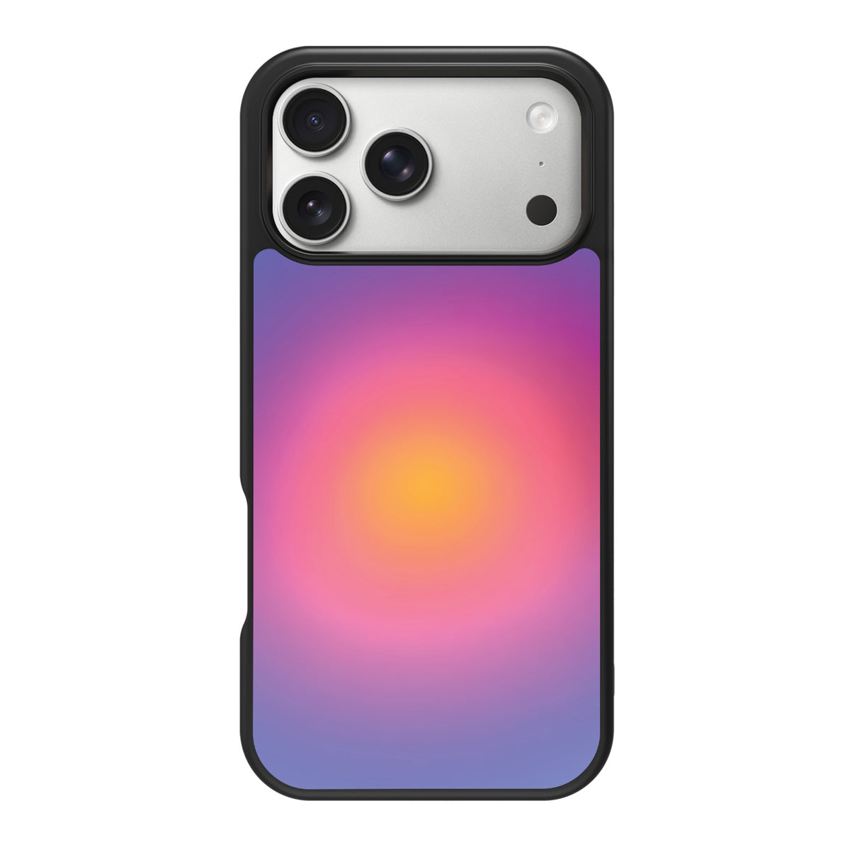 Aura Glow design back view – iPhone 17 Pro case
