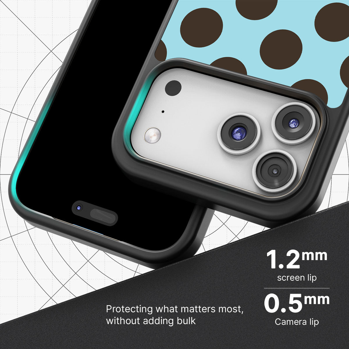 Blue Mocha - iPhone 17 Pro Case #case type_core (magsafe), #case type_core (non magsafe)