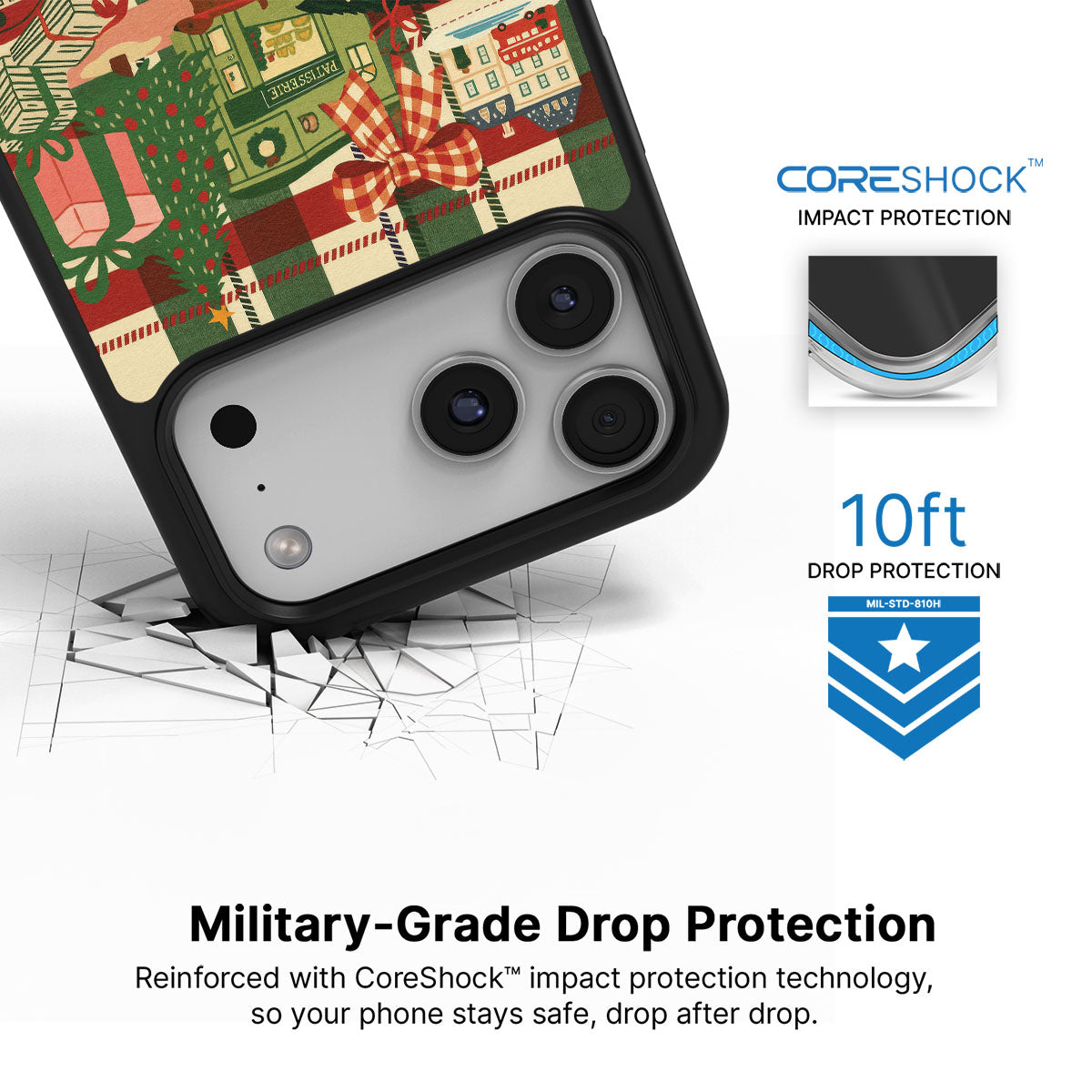 Christmas Joy - iPhone 17 Pro Case #case type_core (magsafe), #case type_core (non magsafe)