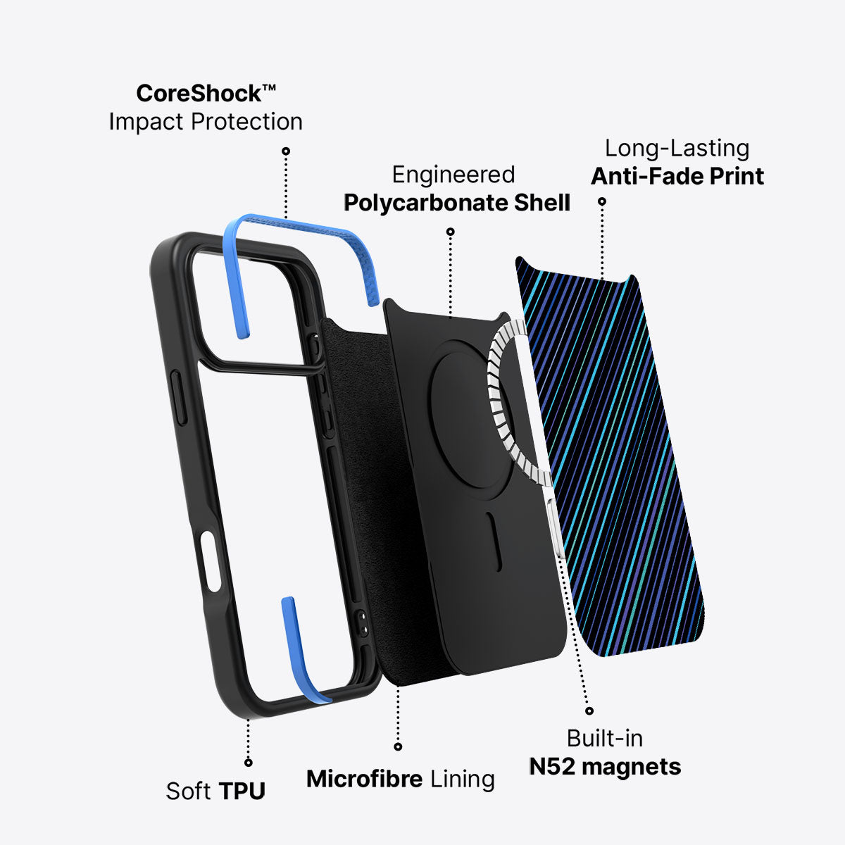Corporate Code - iPhone 17 Pro Case #case type_core (magsafe)