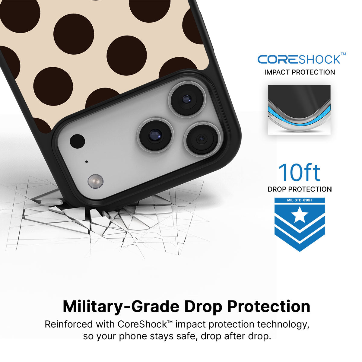 Desert Beetles - iPhone 17 Pro Case #case type_core (magsafe), #case type_core (non magsafe)