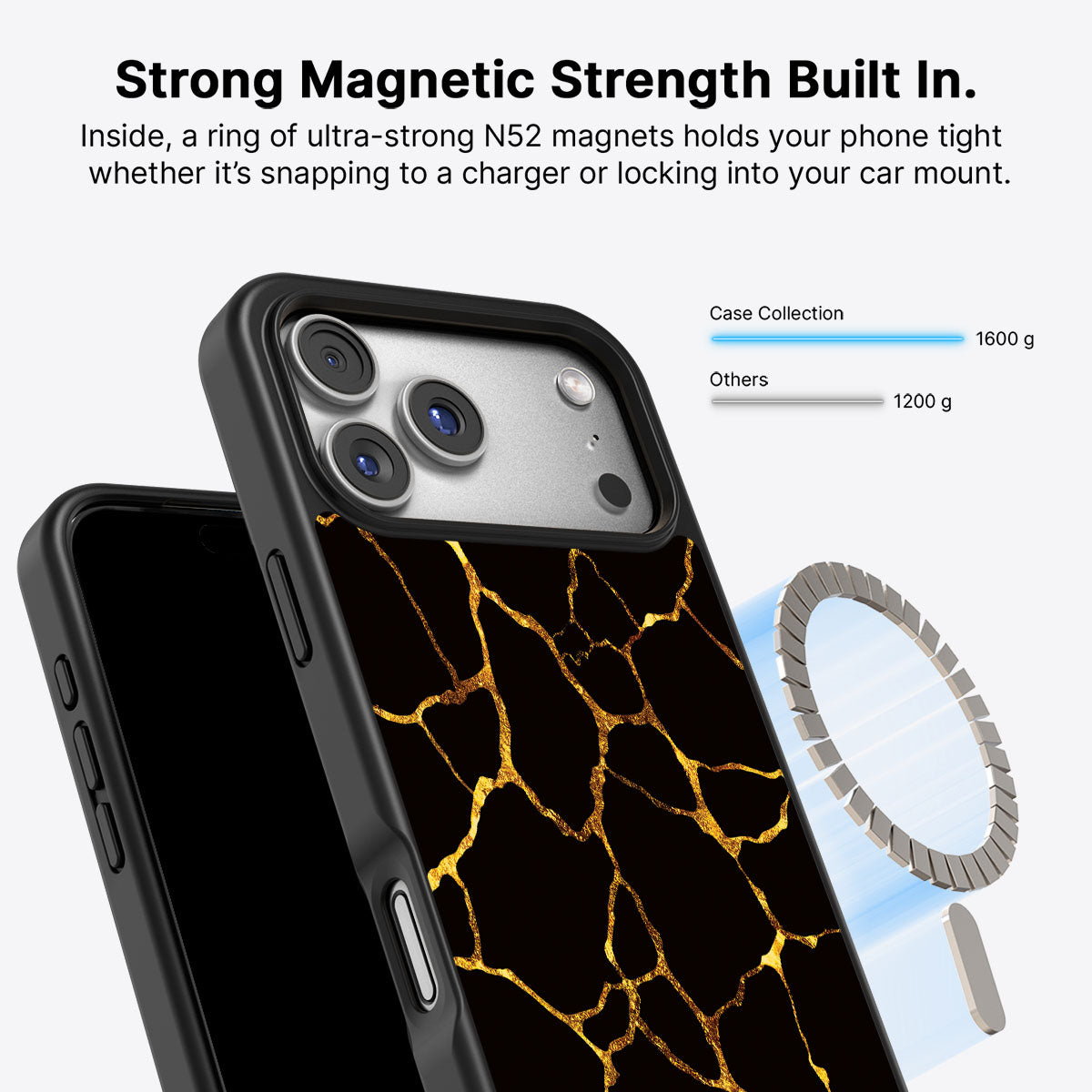 Kintsugi - iPhone 17 Pro Case #case type_core (magsafe)