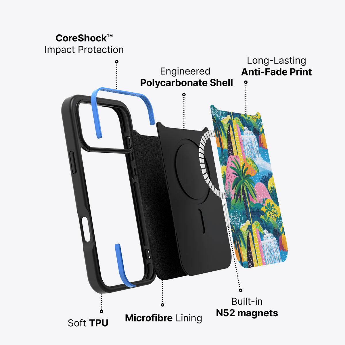iPhone 17 Pro case construction – Lively Amazon phone case