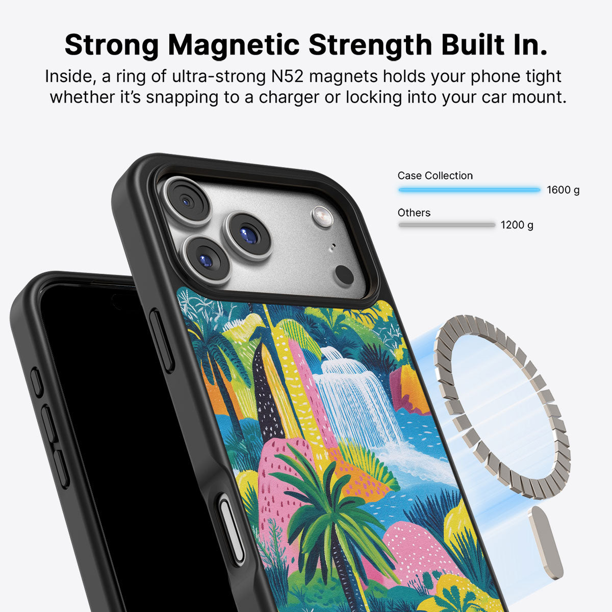 iPhone 17 Pro MagSafe case – Lively Amazon design
