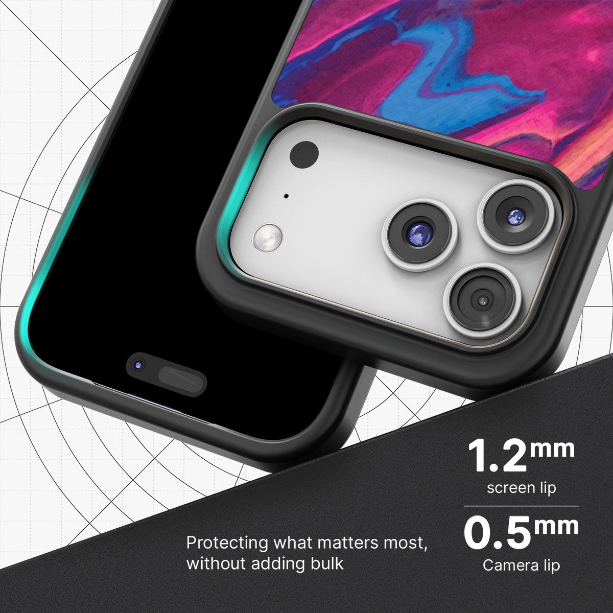 Luminous Lava - iPhone 17 Pro Case, #case type_core (magsafe), #case type_core (non magsafe)