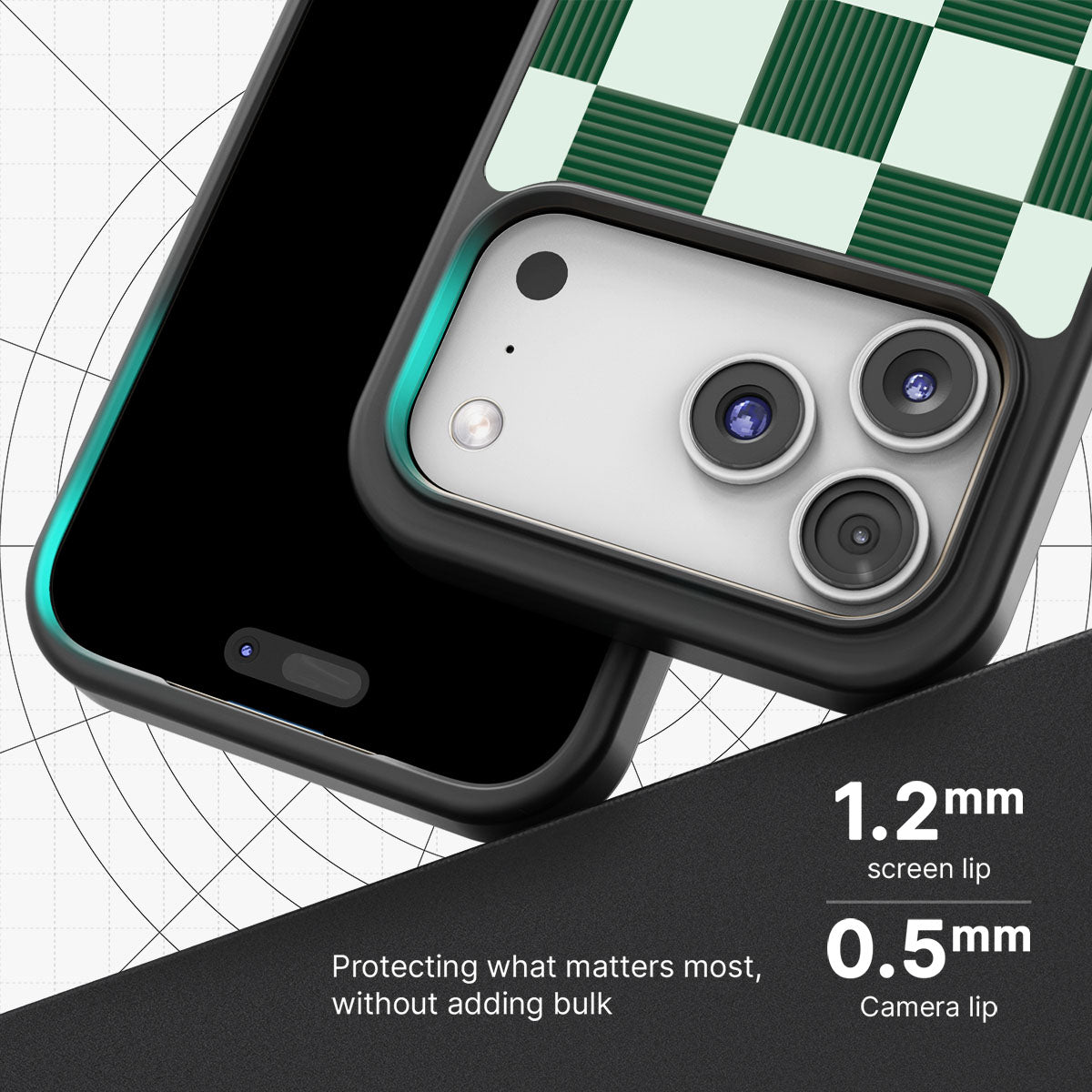 Luxe Emerald - iPhone 17 Pro Case #case type_core (magsafe), #case type_core (non magsafe)