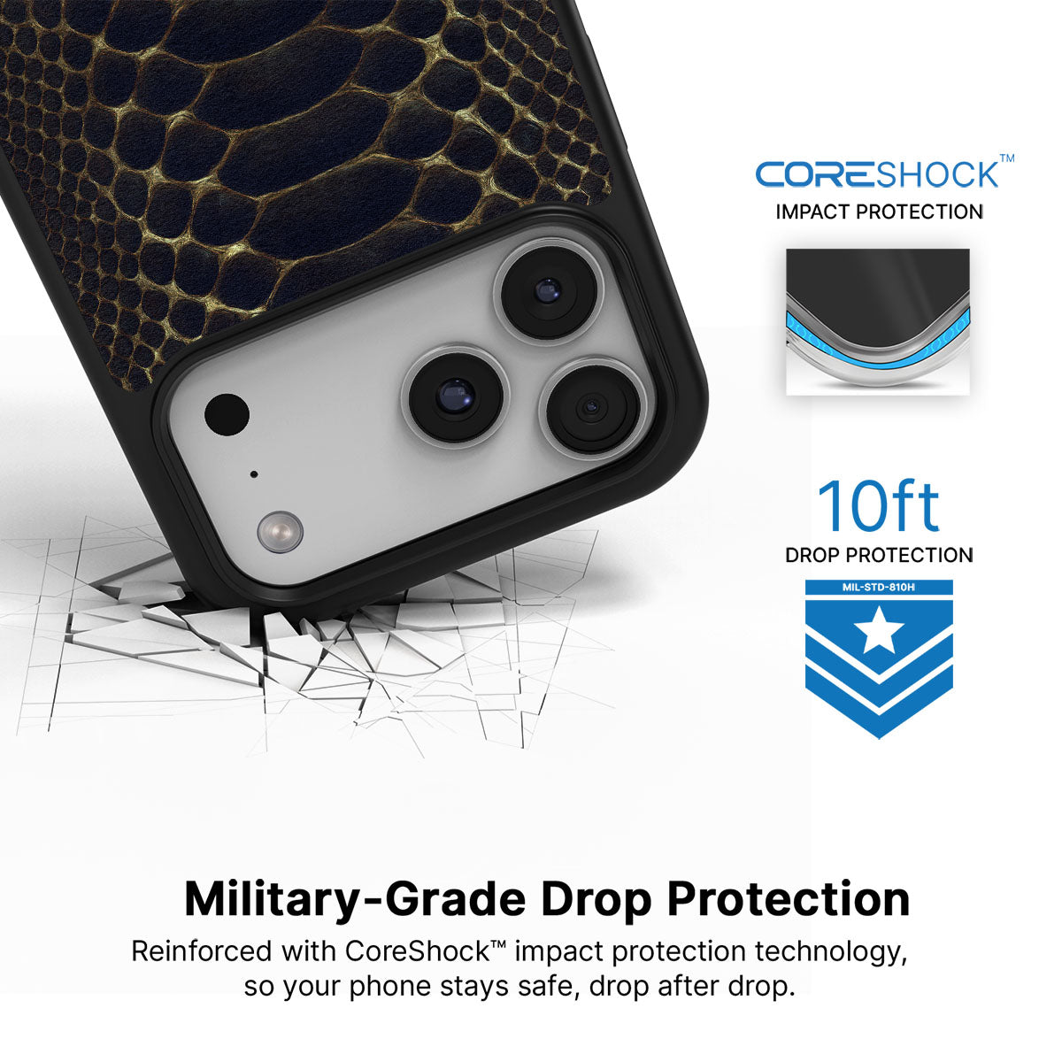 Midnight Crawl - iPhone 17 Pro Case #case type_core (magsafe), #case type_core (non magsafe)