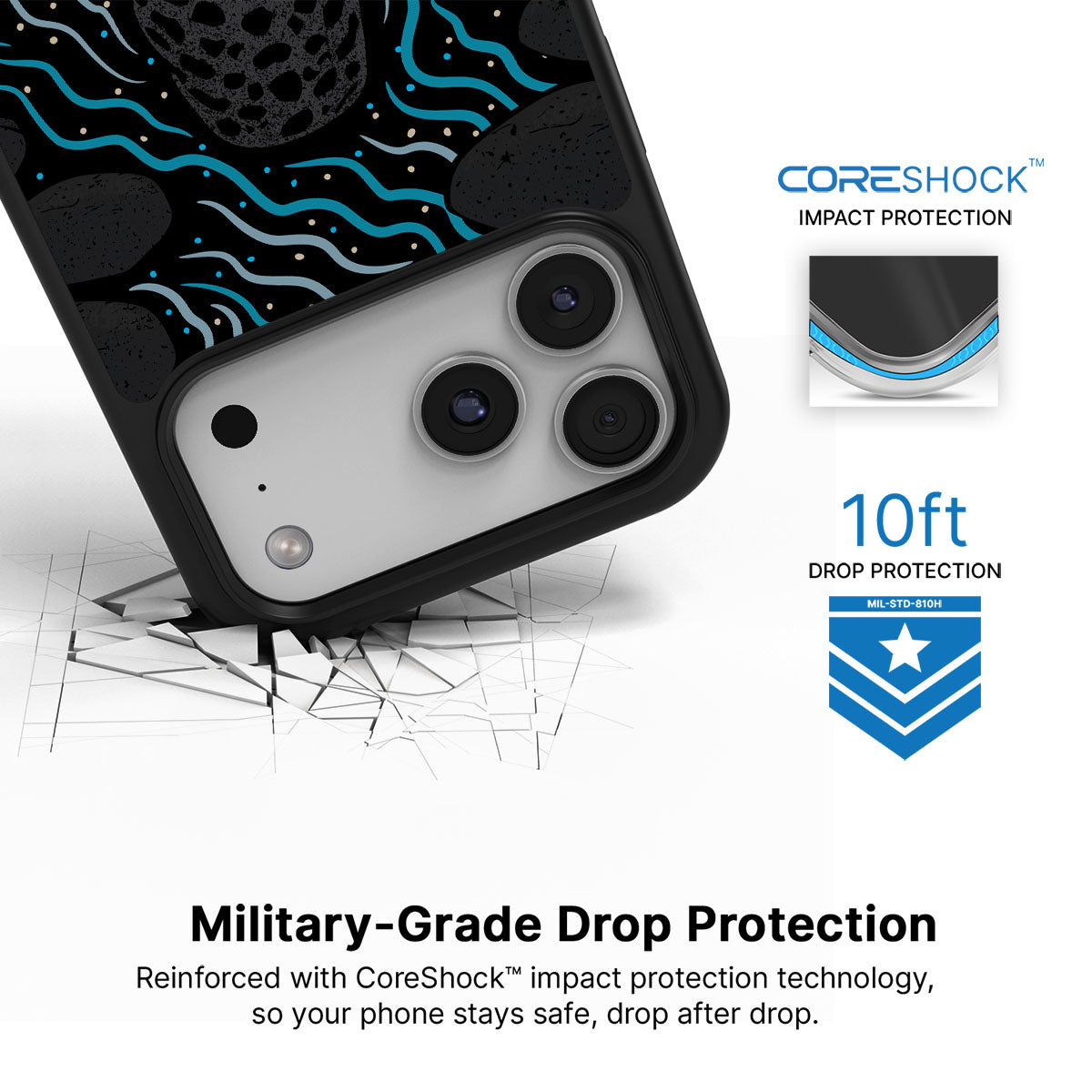 Midnight Panther - iPhone 17 Pro Case #case type_core (magsafe), #case type_core (non magsafe)