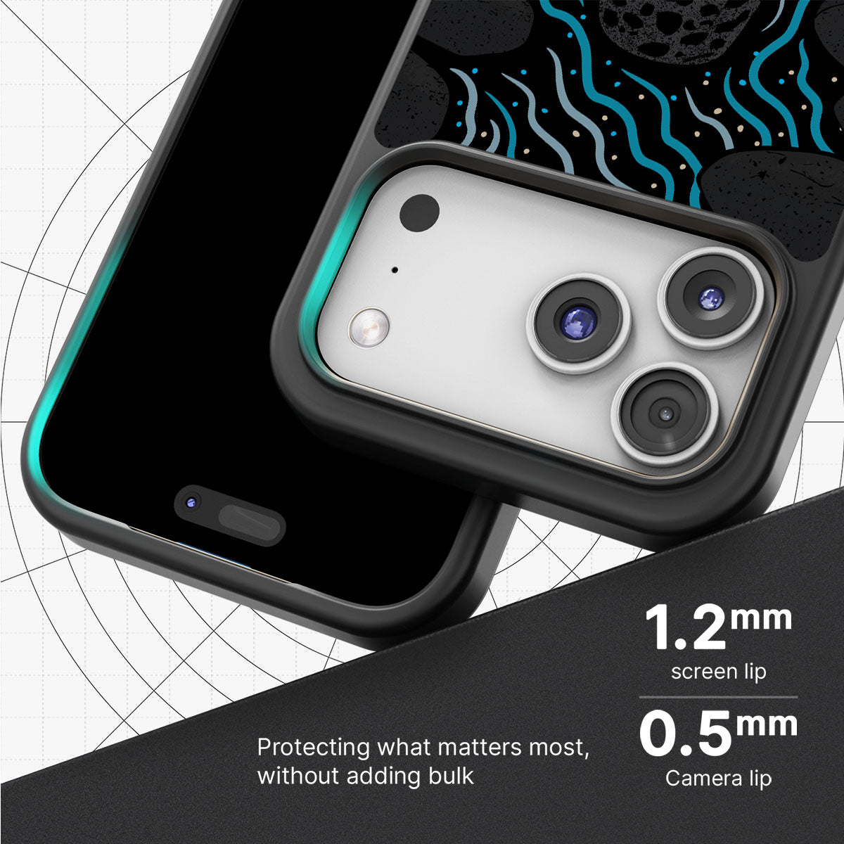 Midnight Panther - iPhone 17 Pro Case #case type_core (magsafe), #case type_core (non magsafe)