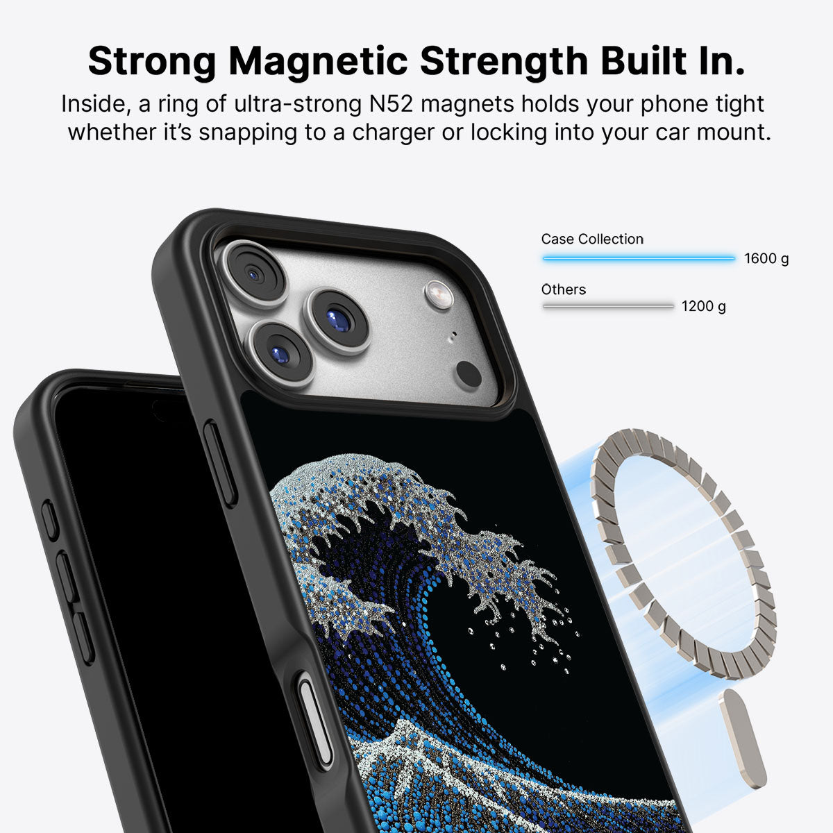 Midnight Tide - iPhone 17 Pro Case