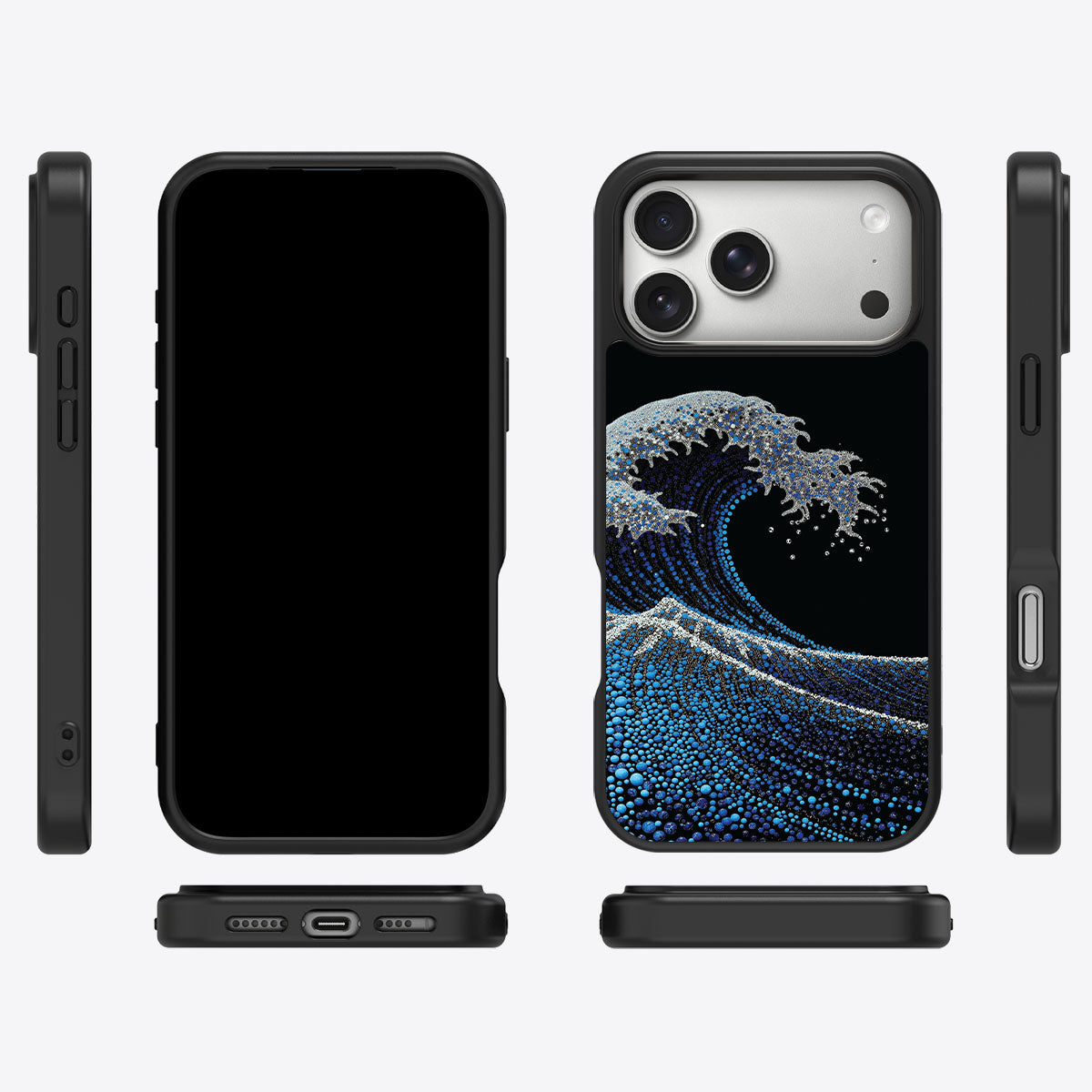Midnight Tide - iPhone 17 Pro Case