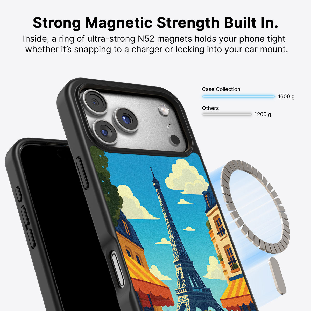 Paris - iPhone 17 Pro Case #case type_core (magsafe)