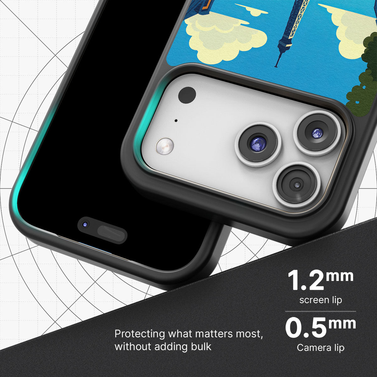 Paris - iPhone 17 Pro Case #case type_core (magsafe), #case type_core (non magsafe)