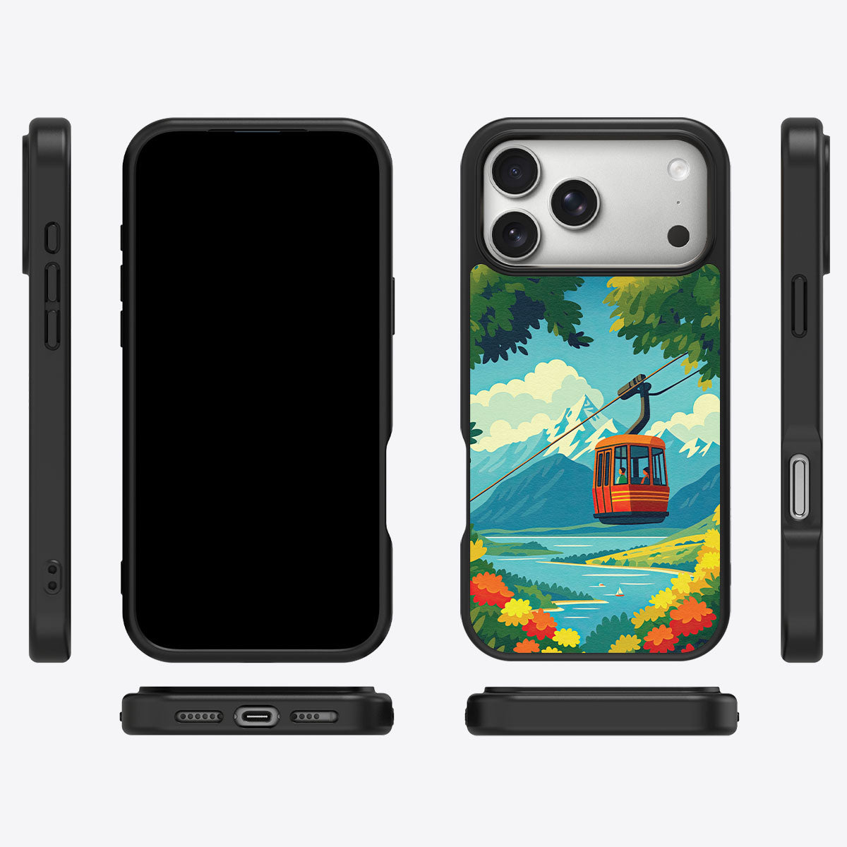 Queenstown - iPhone 17 Pro Case #case type_core (magsafe), #case type_core (non magsafe)