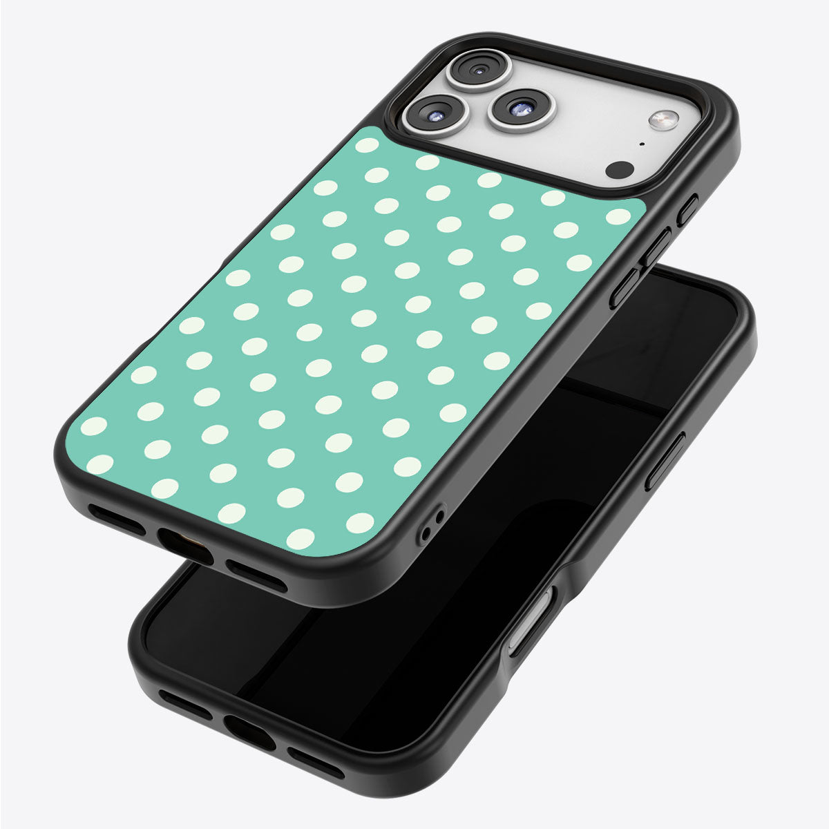 Sea Pearls iPhone 17 Pro case – back and side view