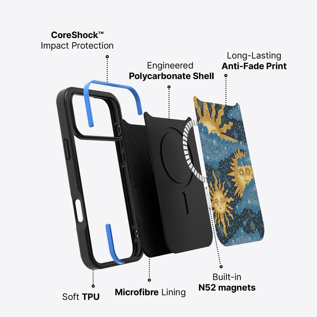 Solar Play - iPhone 17 Pro Case, #case type_core (magsafe)