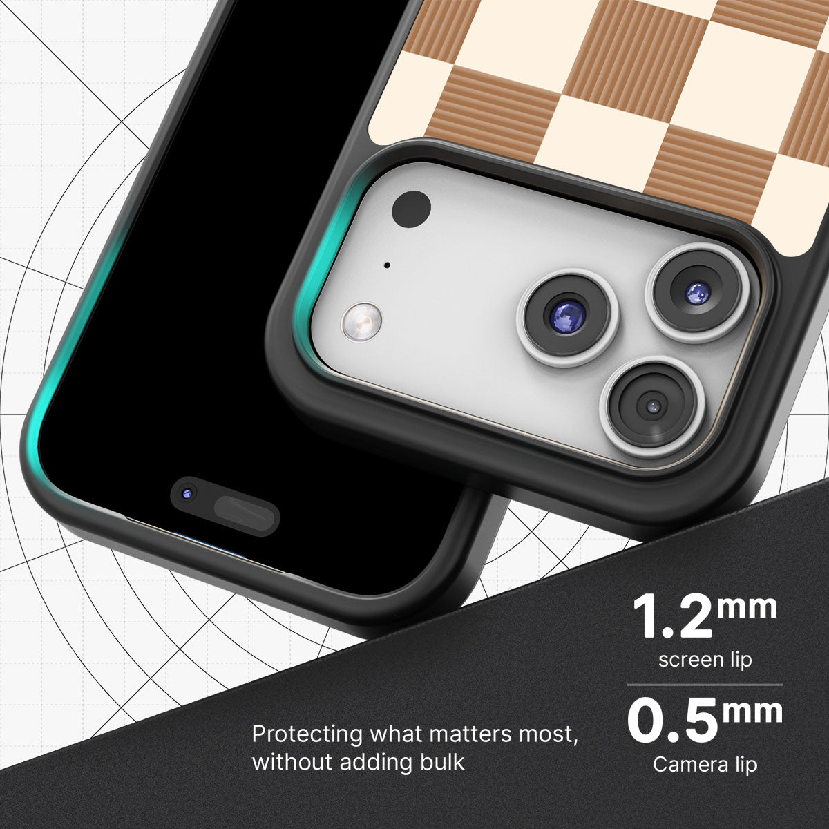 Vintage Mocha - iPhone 17 Pro Case #case type_core (magsafe), #case type_core (non magsafe)