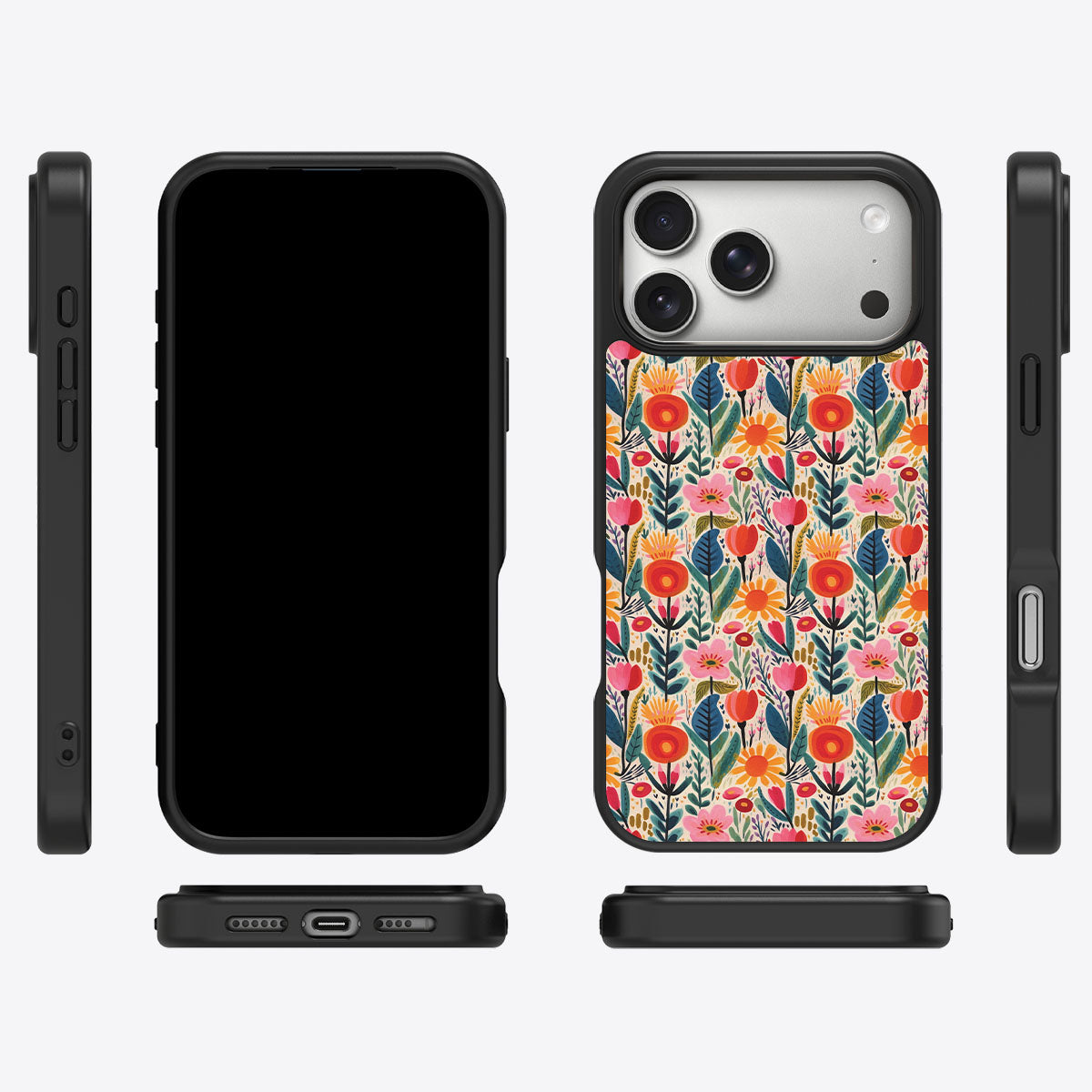 Wild Blossoms - iPhone 17 Pro Case #case type_core (magsafe), #case type_core (non magsafe)