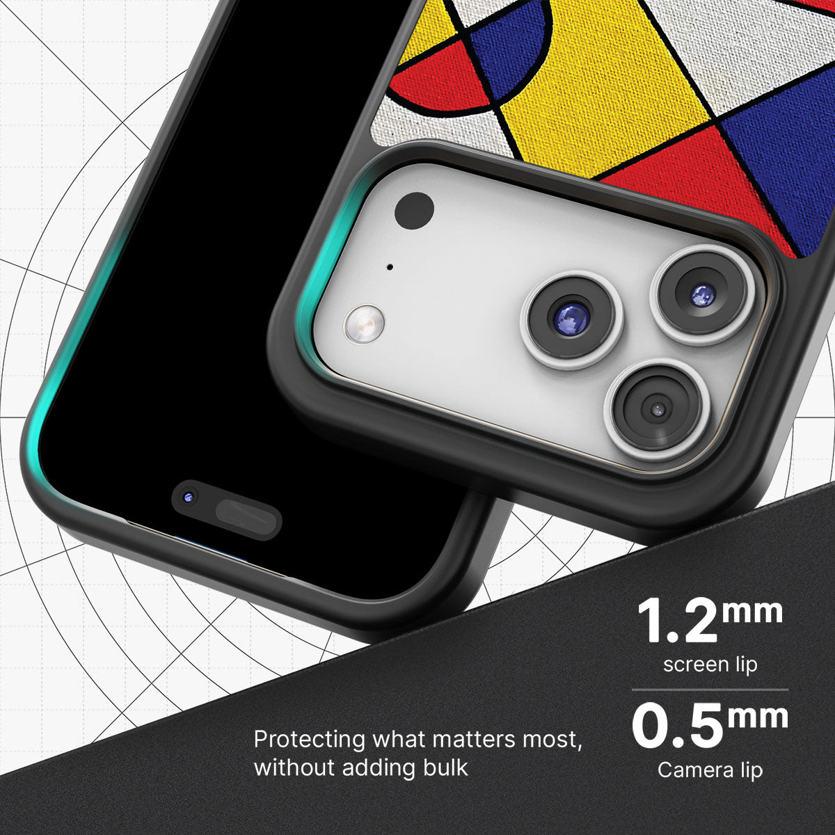 Bauhaus Proper - iPhone 17 Pro Max Case #case type_core (magsafe), #case type_core (non magsafe)