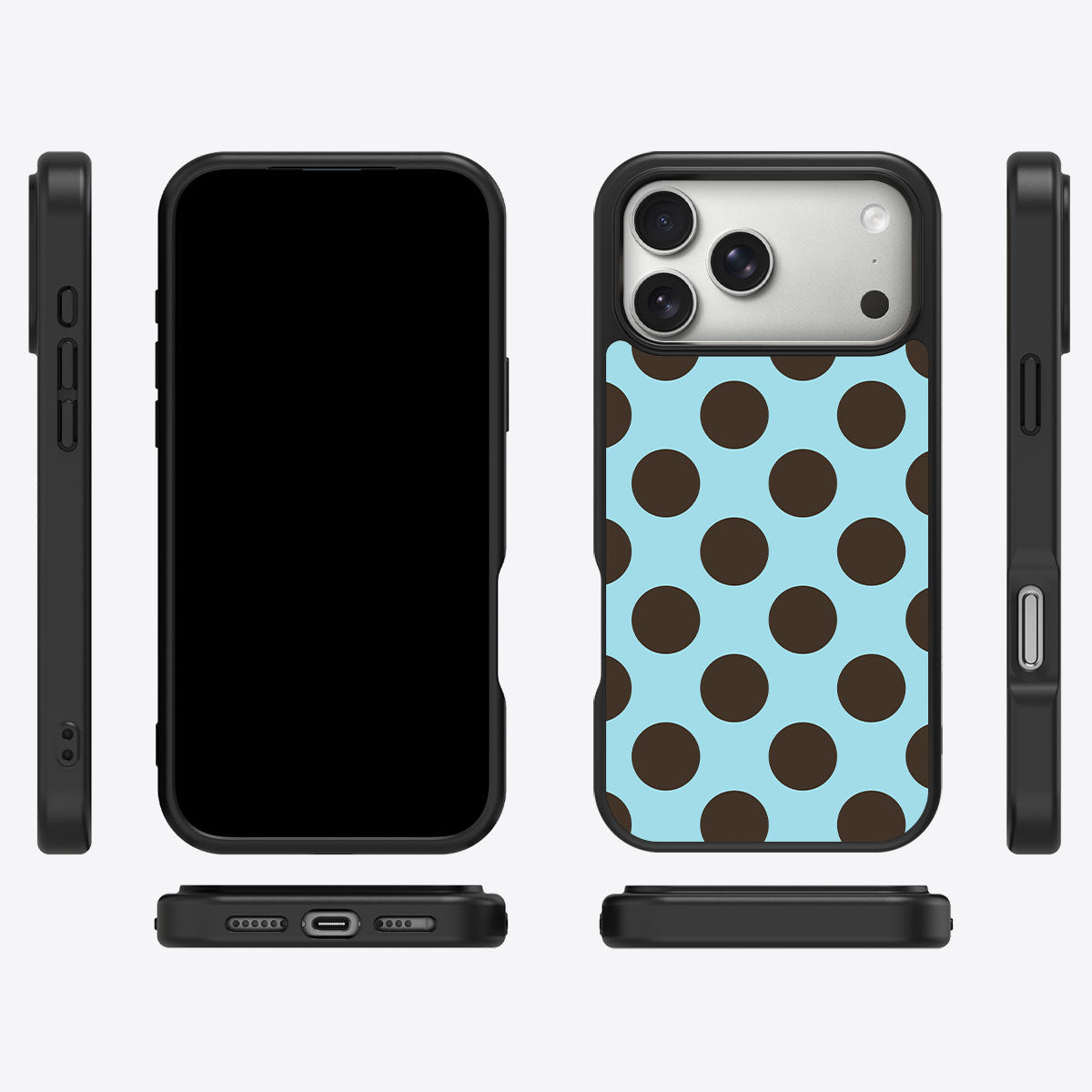 Blue Mocha - iPhone 17 Pro Max Case #case type_core (magsafe), #case type_core (non magsafe)