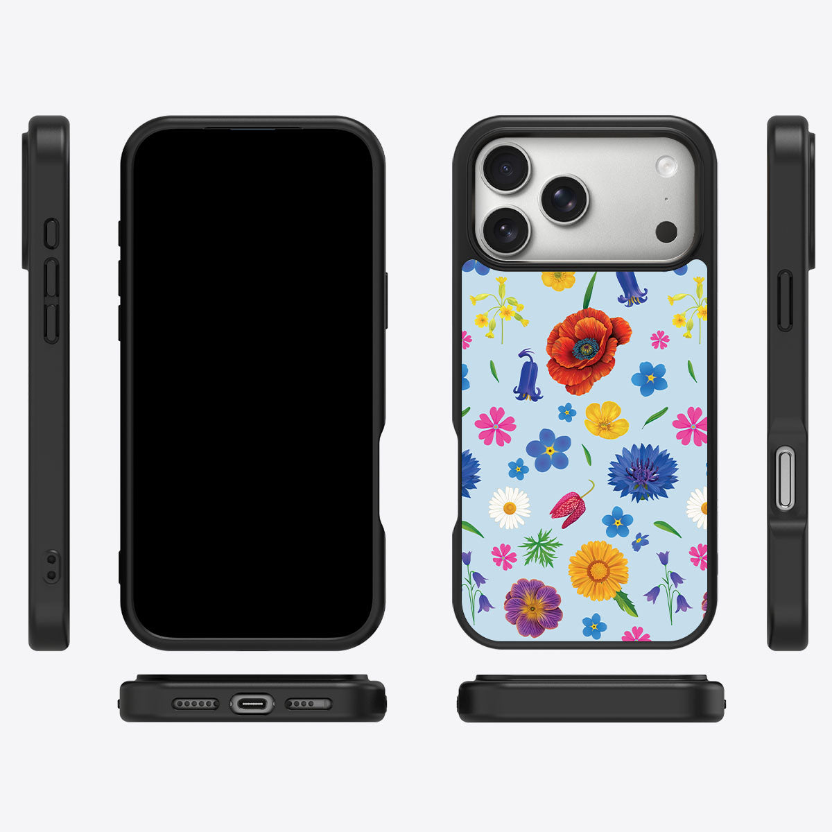 British Wildflowers - iPhone 17 Pro Max Case