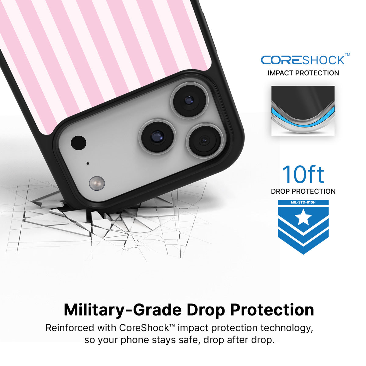 Cabana iPhone 17 Pro Max case with drop protection