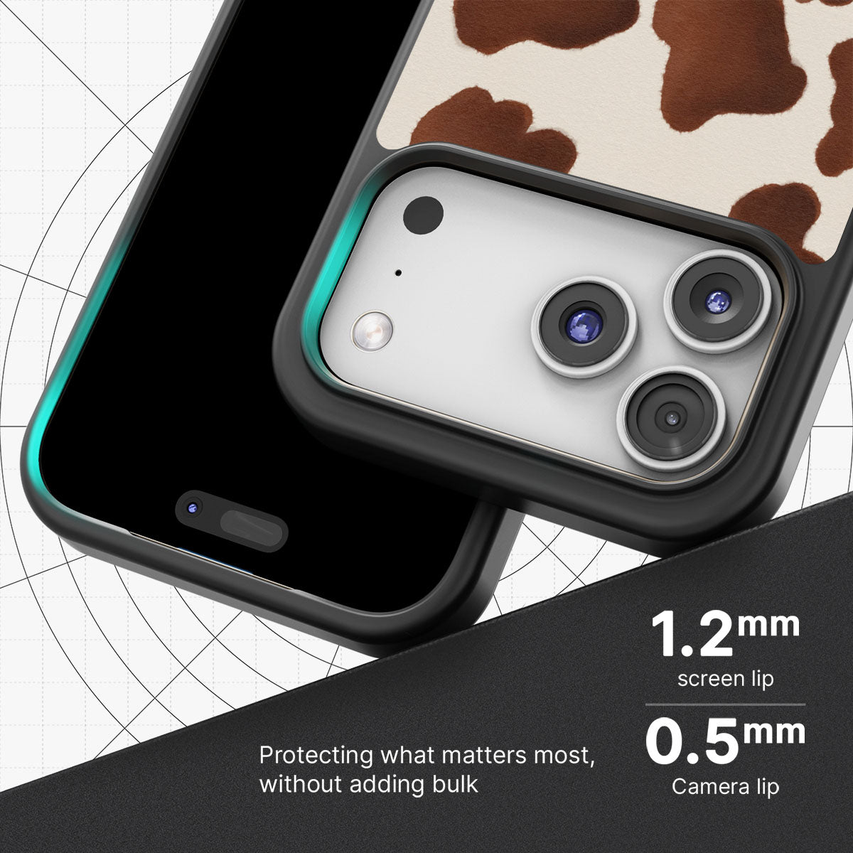 Cocoa Cow - iPhone 17 Pro Max Case #case type_core (magsafe), #case type_core (non magsafe)