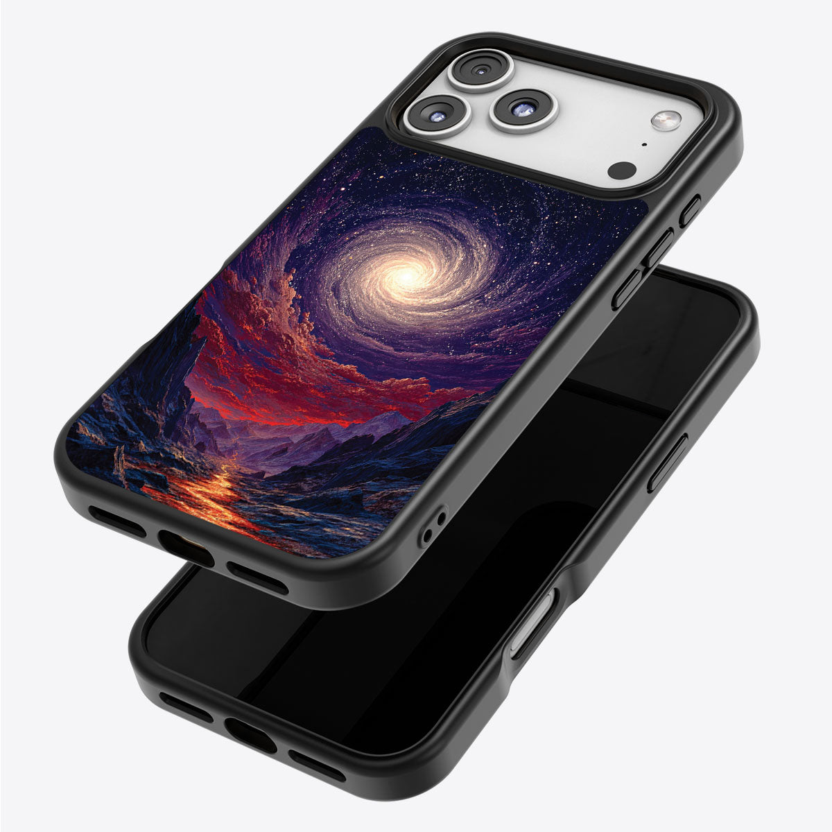 Cosmic Vortex - iPhone 17 Pro Max Case #case type_core (magsafe), #case type_core (non magsafe)