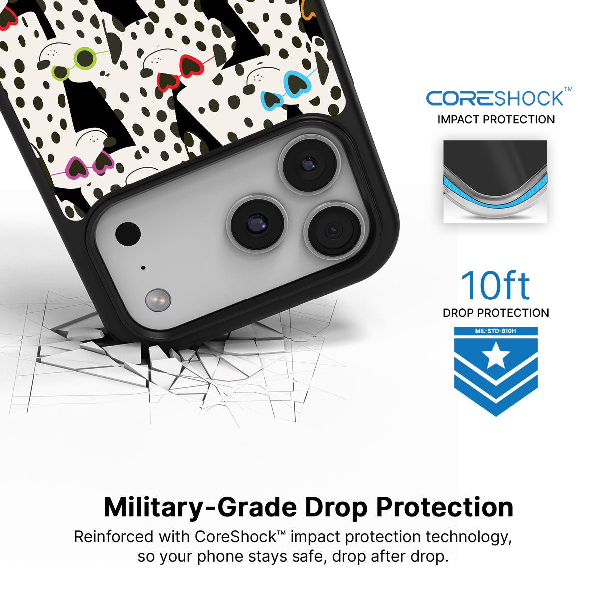 Dalmatian Dog - iPhone 17 Pro Max Case, #case type_core (magsafe), #case type_core (non magsafe)