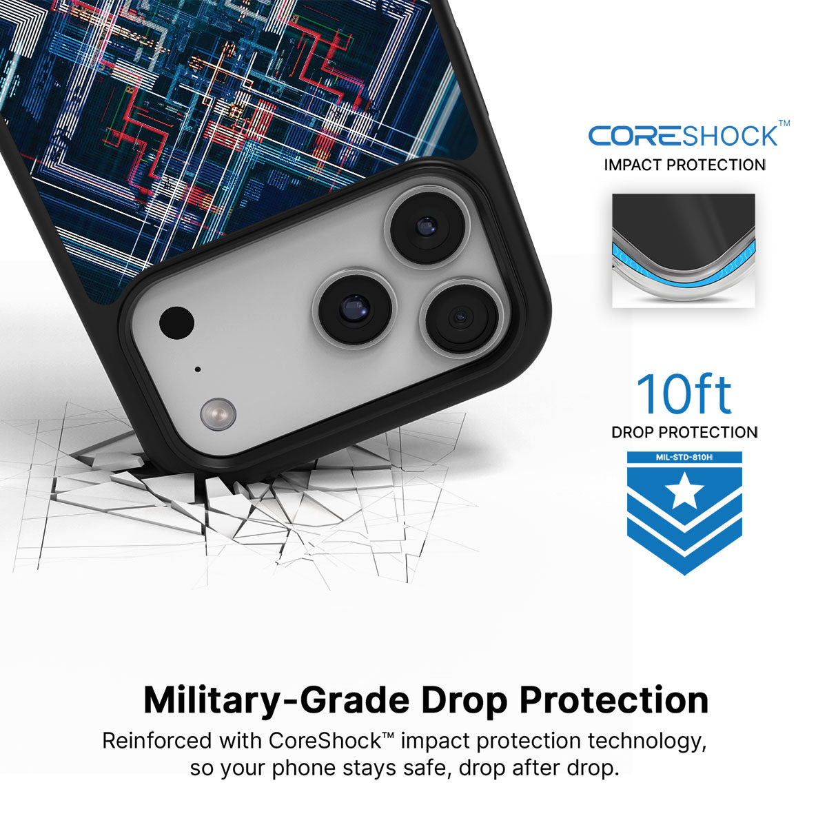 Electropolis - iPhone 17 Pro Max Case #case type_core (magsafe), #case type_core (non magsafe)