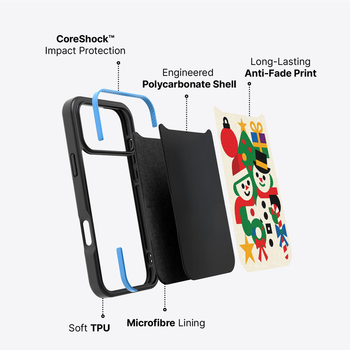 Family Santa - iPhone 17 Pro Max Case #case type_core (non magsafe)