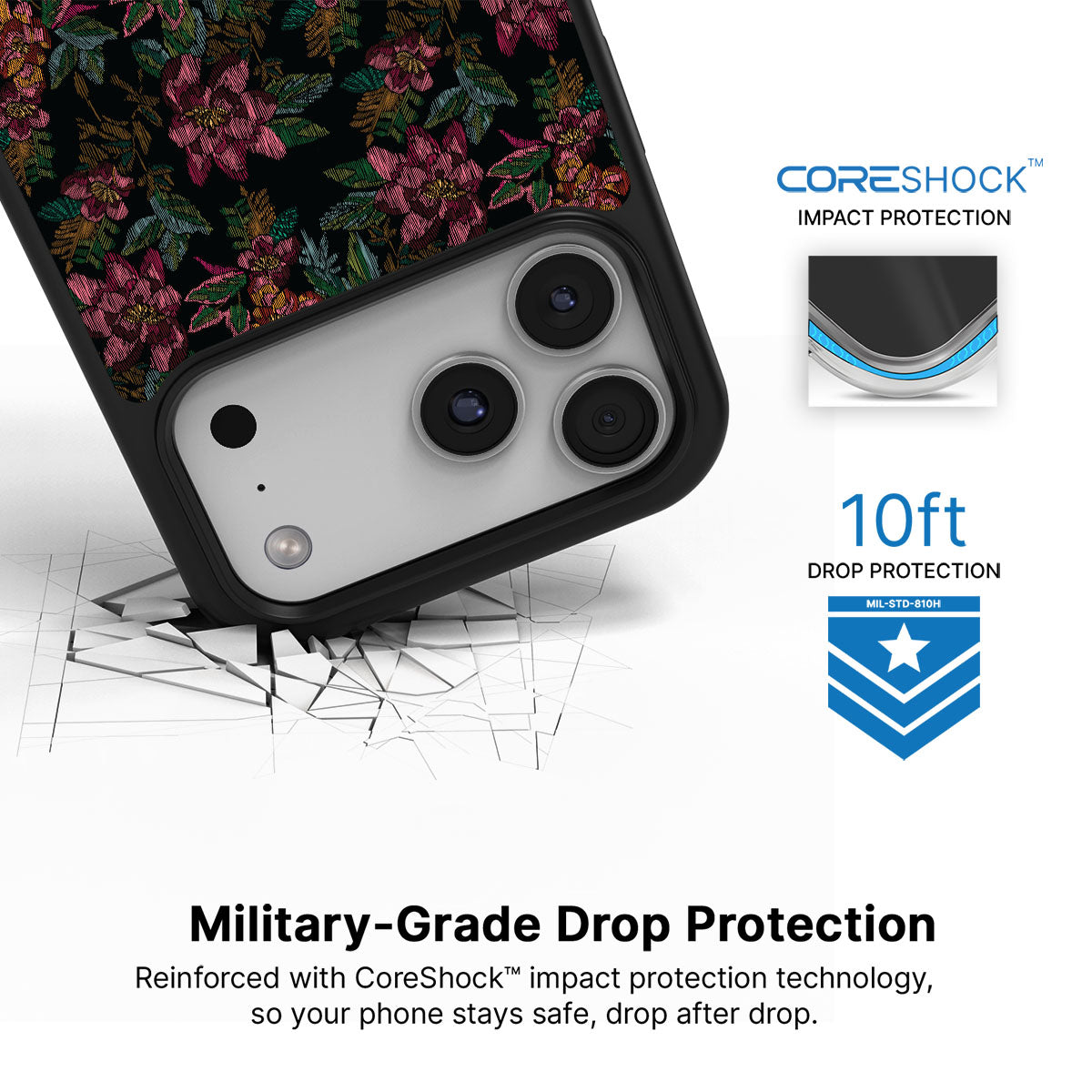 Floral Tapestry - iPhone 17 Pro Max Case #case type_core (magsafe), #case type_core (non magsafe)