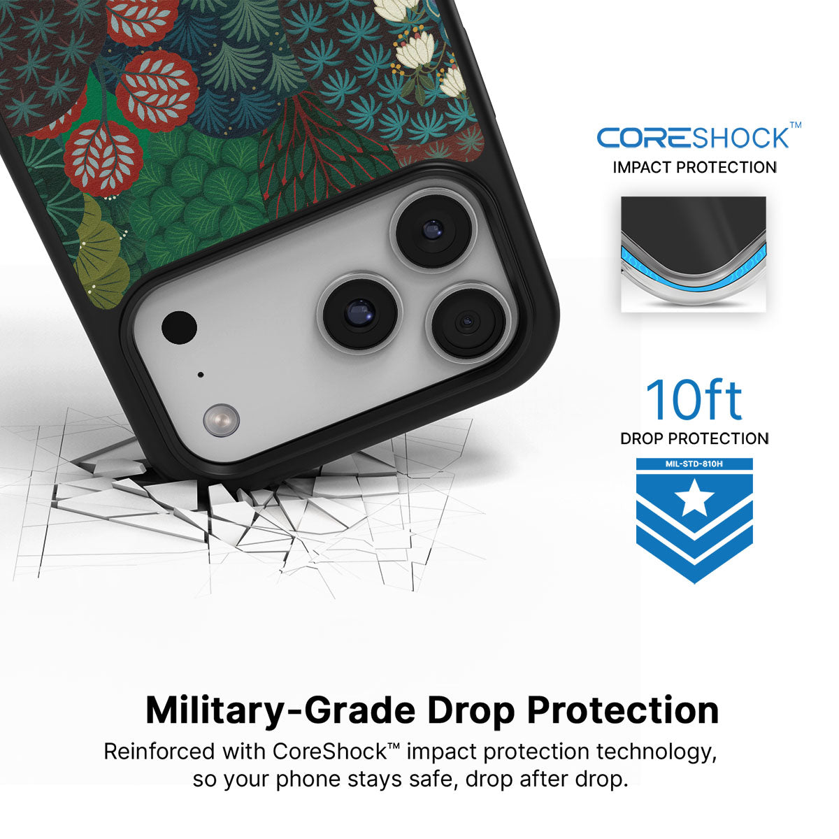 Flourishing Forests - iPhone 17 Pro Max Case #case type_core (magsafe), #case type_core (non magsafe)