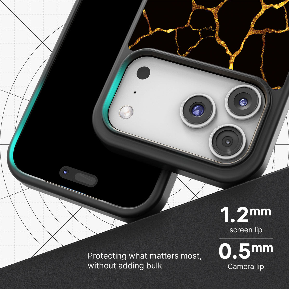 Kintsugi - iPhone 17 Pro Max Case #case type_core (magsafe), #case type_core (non magsafe)