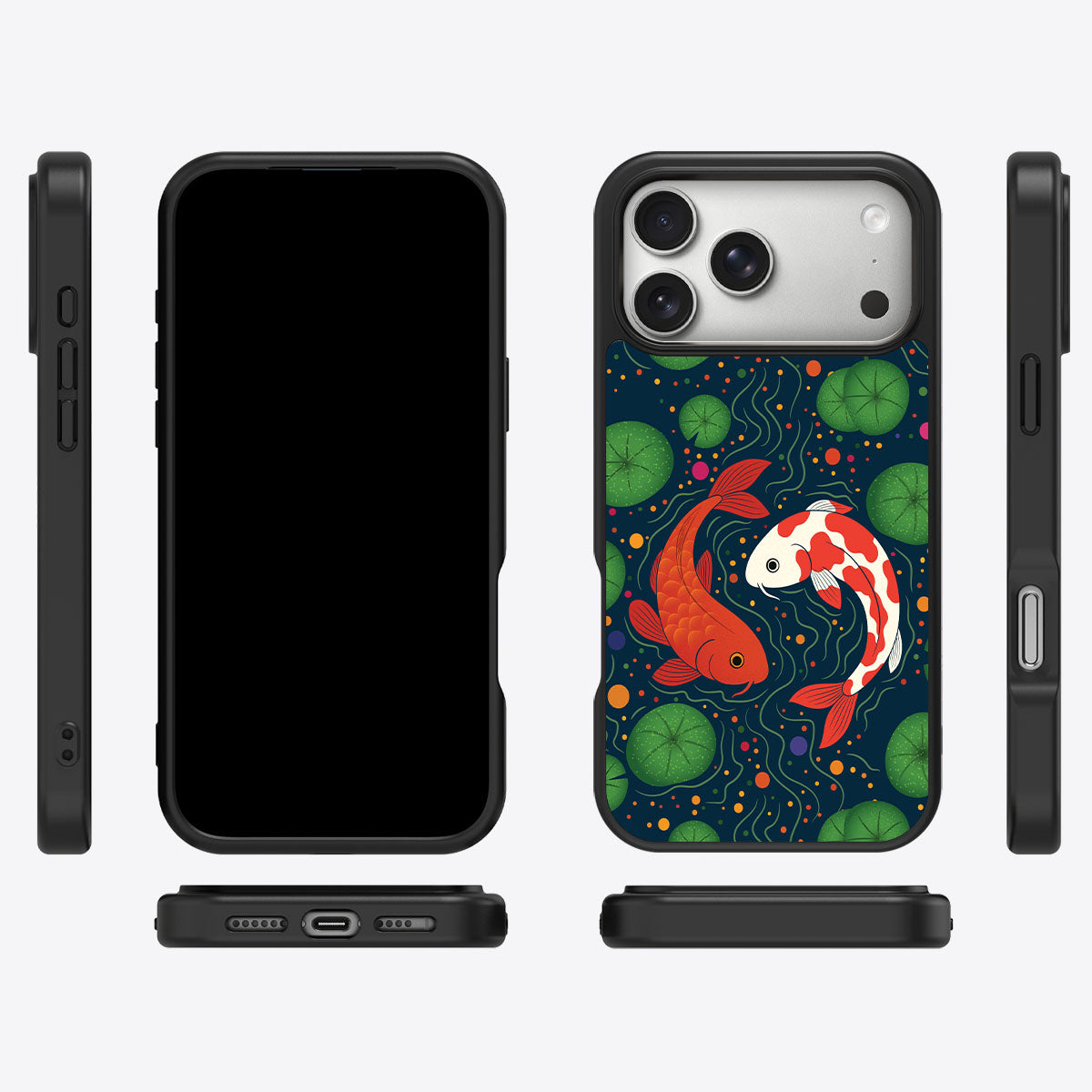 Koi Fish - iPhone 17 Pro Max Case, #case type_core (magsafe), #case type_core (non magsafe)