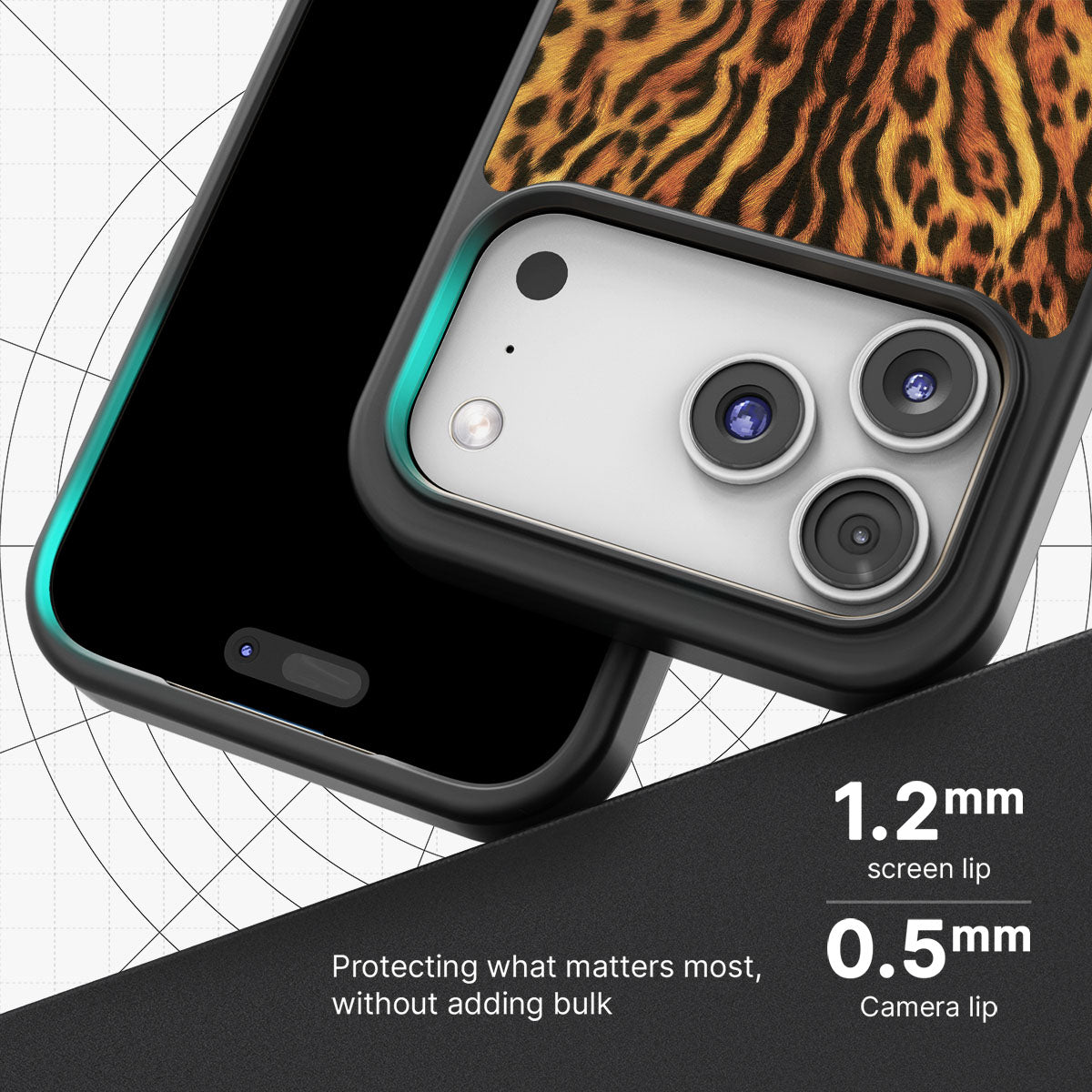 Leopard Trail - iPhone 17 Pro Max Case #case type_core (magsafe), #case type_core (non magsafe)