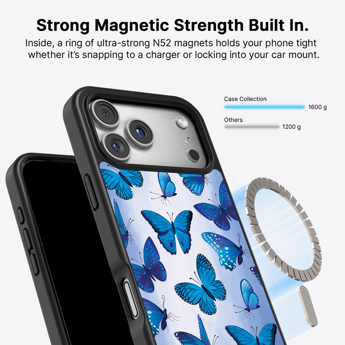 Magic Butterflies - iPhone 17 Pro Max Case #case type_core (magsafe)
