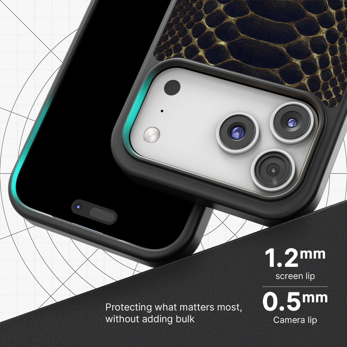 Midnight Crawl - iPhone 17 Pro Max Case #case type_core (magsafe), #case type_core (non magsafe)