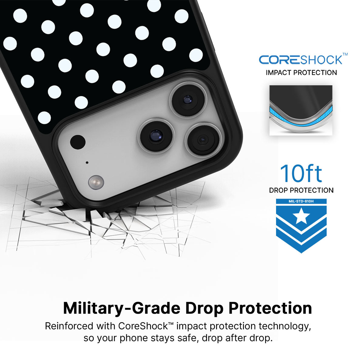 Noir Elite - iPhone 17 Pro Max Case #case type_core (magsafe), #case type_core (non magsafe)