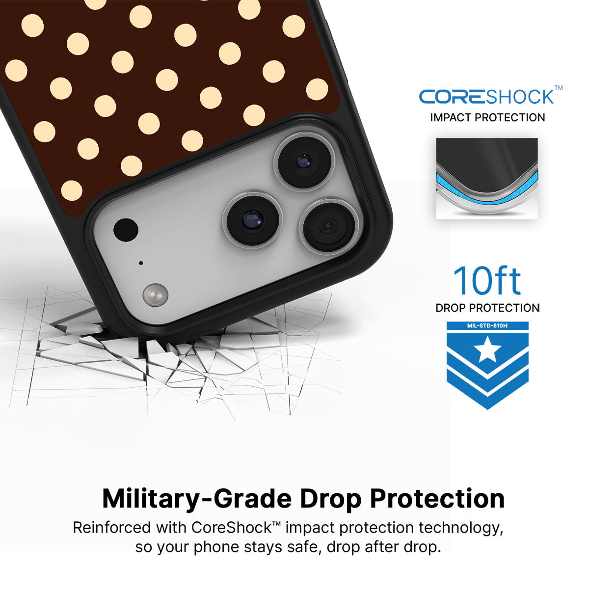 Nutty Choco - iPhone 17 Pro Max Case #case type_core (magsafe), #case type_core (non magsafe)