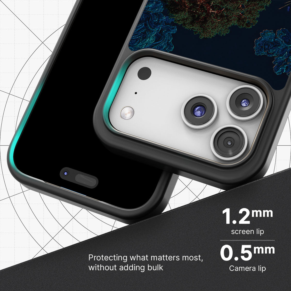 Quiet Moon - iPhone 17 Pro Max Case #case type_core (magsafe), #case type_core (non magsafe)