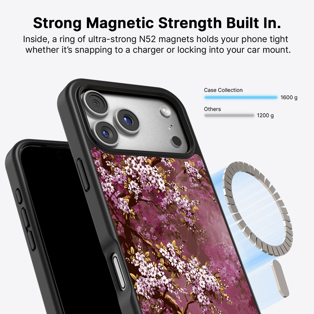 Rose Whisper - iPhone 17 Pro Max Case #case type_core (magsafe)