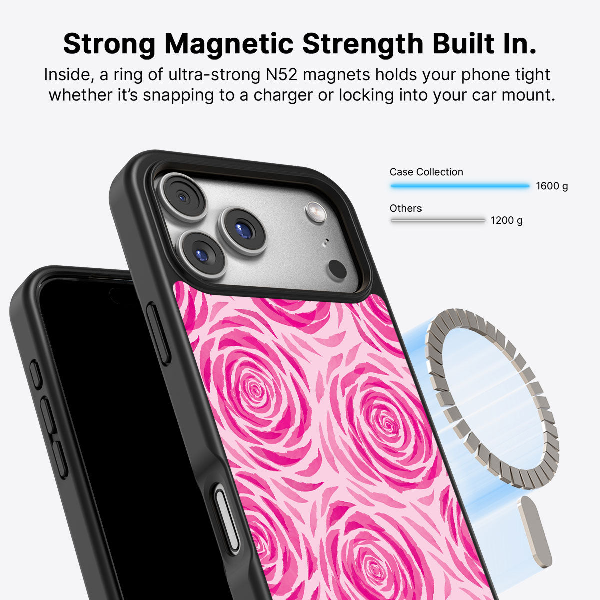 Rosy Reverie - iPhone 17 Pro Max Case #case type_core (magsafe)