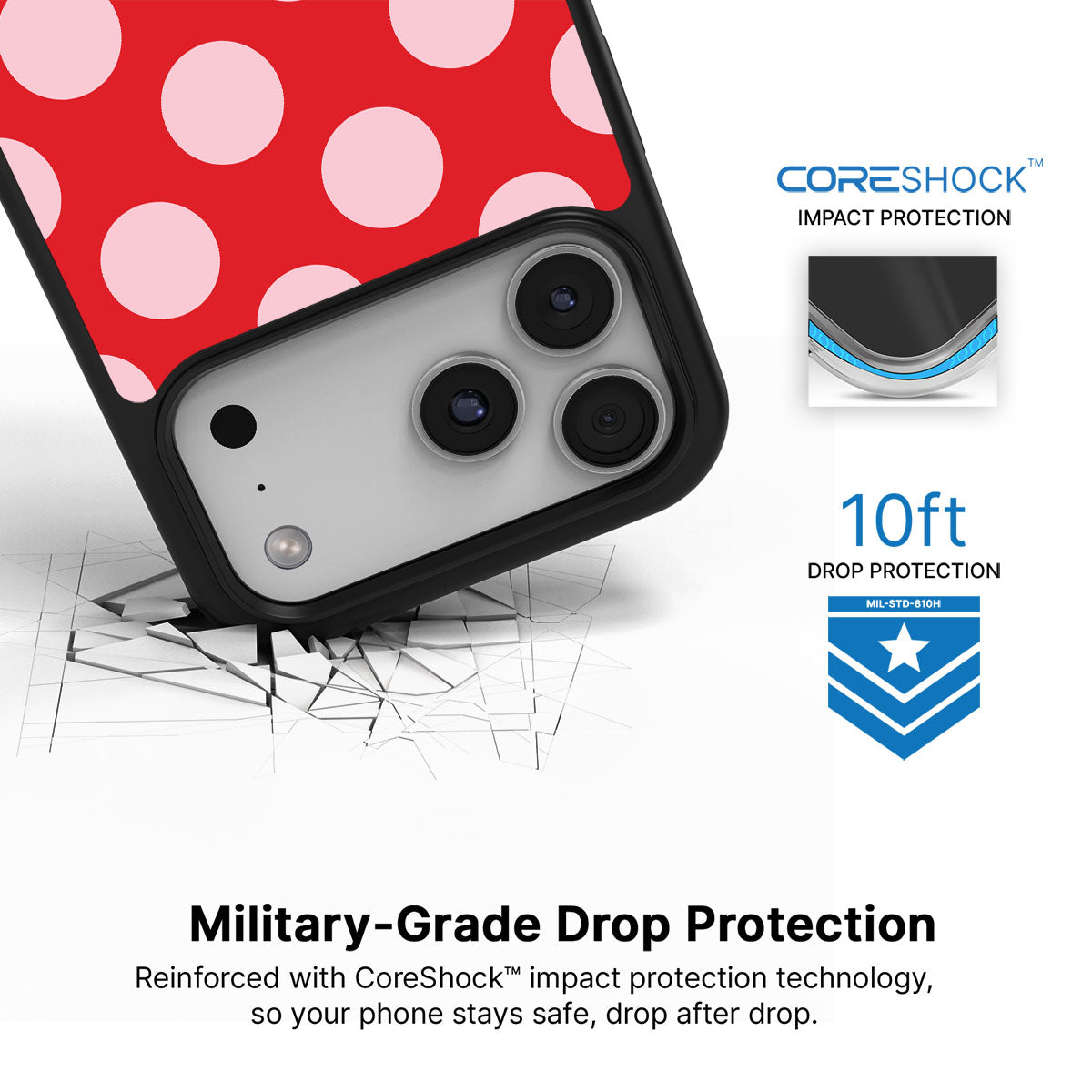 Rouge Blush - iPhone 17 Pro Max Case #case type_core (magsafe), #case type_core (non magsafe)